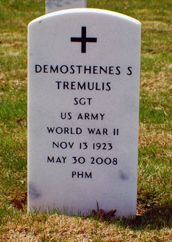 Sgt Demonthenes S Tremulis 