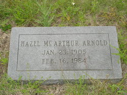 Hazel Marie <I>McArthur</I> Arnold 