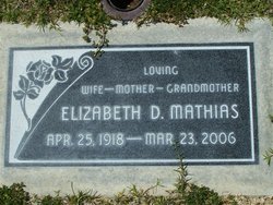 Elizabeth Delores “Betty” Mathias 