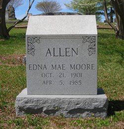 Edna Mae <I>Moore</I> Allen 