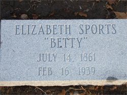 Elizabeth Taylor “Betty” Sports 