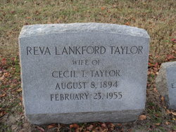 Reva <I>Lankford</I> Taylor 