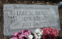 Lois V. <I>Barnes</I> Brady 