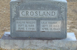 Ralph Waldo Crosland 