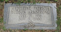 Madeleine Patricia <I>Hudson</I> Armstrong 