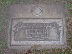Virgie Ruth <I>Crowe</I> Wells 