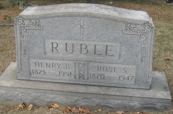 Rose J <I>Spindler</I> Ruble 