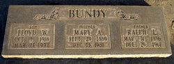 Mary Anna <I>Wood</I> Bundy 