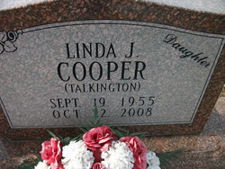 Linda J <I>Talkington</I> Cooper 