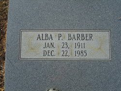 Alba <I>Perry</I> Barber 
