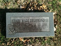 Henry Wade Thurmond III