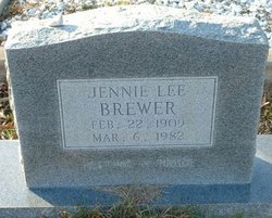 Jennie Lee <I>Key</I> Brewer 