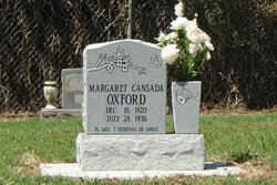 Margaret Cansada Oxford 