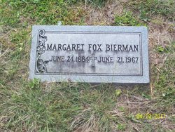 Margaret <I>Fox</I> Bierman 
