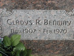 Gladys Ruth <I>Caton</I> Benway 