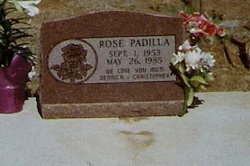 Rose “Rosie” <I>Barela</I> Padilla 