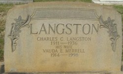 Vauda E <I>Merrell</I> Langston 