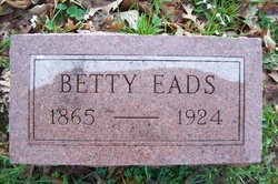 Elizabeth “Betty” <I>Phillips</I> Eads 