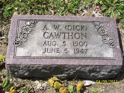 A. W. “Dick” Cawthon 