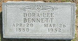 Dora Lee <I>Bullock</I> Bennett 