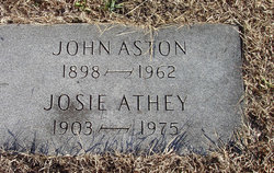 Josie Mae <I>Aston</I> Athey 