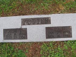 Josie Leona <I>Franklin</I> Potter 