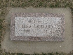 Thelma Josephine <I>Seavey</I> Ackland 