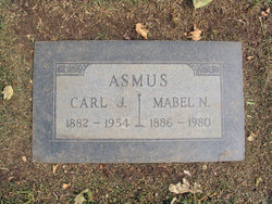 Mabel Nellie <I>Taylor</I> Asmus 