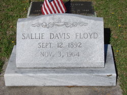 Sallie M <I>Davis</I> Floyd 