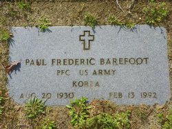 Paul Frederic Barefoot 