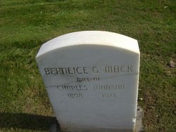 Berneice G <I>Mack</I> Johnson 