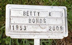 Betty Ann <I>Kasey</I> Bonds 