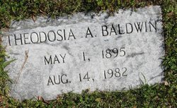 Theodosia <I>Andrews</I> Baldwin 