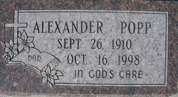 Alexander “Alec” Popp 