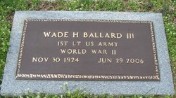 Wade Hampton “Jim” Ballard III