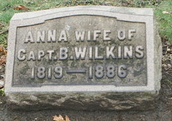 Mrs Anna <I>Backus</I> Wilkins 