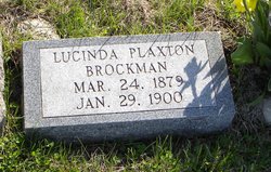 Lucinda Evelyn “Lulu” <I>Plaxton</I> Brockman 
