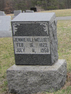 Jennie <I>Garland</I> Hill Mellott 