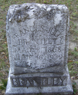 Frances Julia <I>Dixon</I> Brantley 
