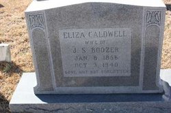 Eliza <I>Caldwell</I> Boozer 