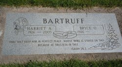 Harriet Alice <I>Snyder</I> Bartruff 