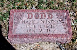 Hazel <I>Montez</I> Dodd 