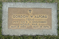 PVT Gordon W Alford 