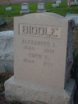 Alexander L Biddle 
