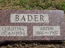 Christina <I>Hochhalter</I> Bader 