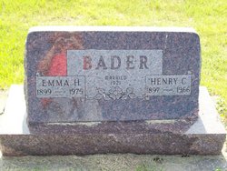 Emma H <I>Hochhalter</I> Bader 