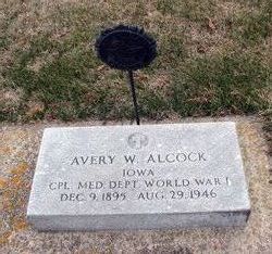 Avery Wendell Alcock 