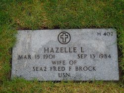 Hazelle Leo <I>Miller</I> Brock 