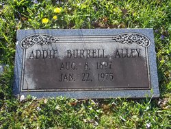 Addie <I>Burrell</I> Alley 