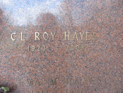 Charles LeRoy “Roy” Hayes Jr.